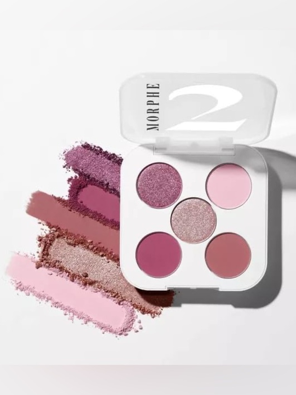 BRAND NEW IN BOX Morphe 2 Rose-Pink Eyeshadow Quad Palette Morphy